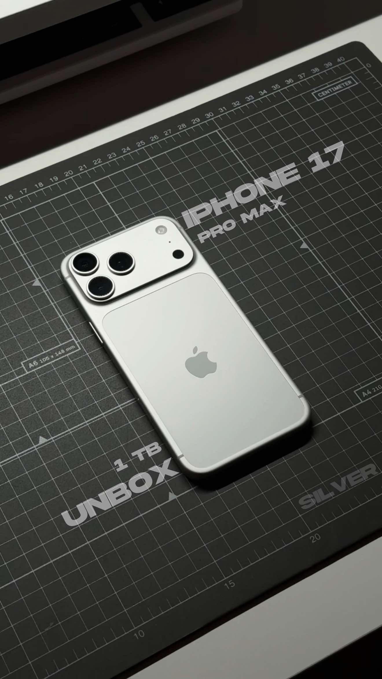💜👉🏼 IPHONE 17 PRO MAX SILVER 1TB UNBOXING #iphone #iphone17promaxunboxing #iphone17promax #iphone17pro #ios       