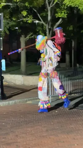 Salam, Massachusetts #spooky #salem #parade #clown #halloween 