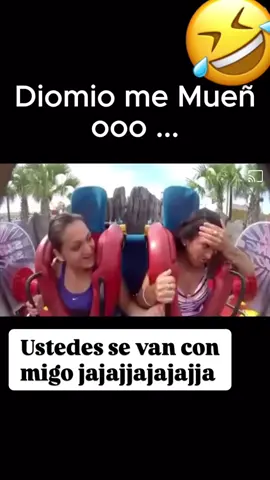 Cuando lo tuyo no es la Adrenalina pura... #juegosdivertidos #parquedeatracciones #adrenalina #diversión #mejoresmomentos 