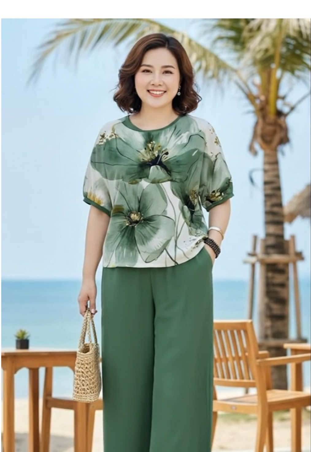 Bộ lụa ngọc trai mã E - sự kết hợp hoàn hảo của sang trọng và dịu dàng. #boluatrungnien #bodotangme#thoitrangtrungnien#thanhmaishop#fashionnu #trending #xuhuong #outfittrungnien 