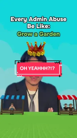 Every Admin Abuse Be Like fr #roblox #robloxmemes #stealabrainrot #growagarden #99nightsintheforest 