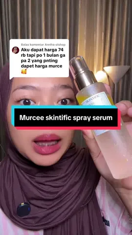 Membalas @Aretha olshop tenang aja kaa po nya gak sampe sebulan ko #fyp #skintific 