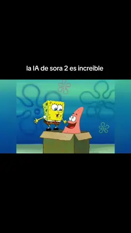 Bob esponja y su imaginación.  #sora2 #ia #bobesponja #imagination 