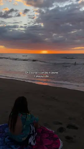 I always do. #fyp #sunset #beach 