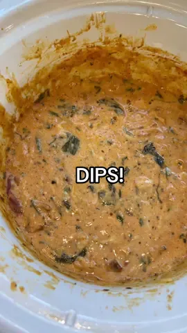 DIPS!!!! (Don’t ask me for the nutrition. Just eat it)  #dipparty #tuscanchicken #browniebatter 