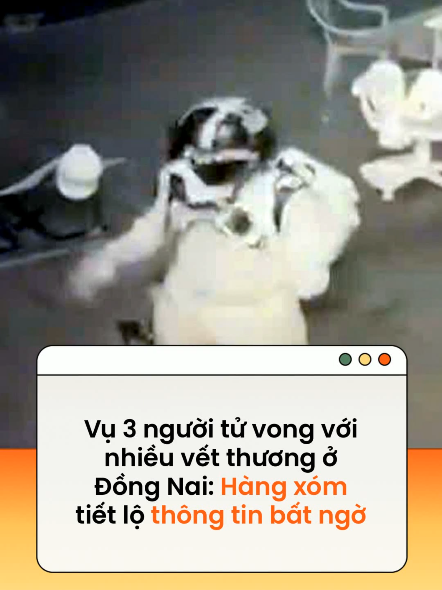 Được biết, căn nhà trên có hai vợ chồng nạn nhân ở cùng cháu ngoại để tiện đưa đón đi học, những người con đều đã lớn đi làm và ở riêng #news #amm  Theo Đời sống pháp luật