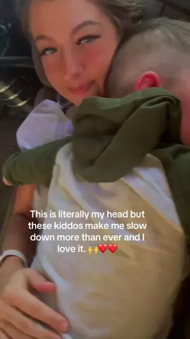 he zonked out after school 😂 