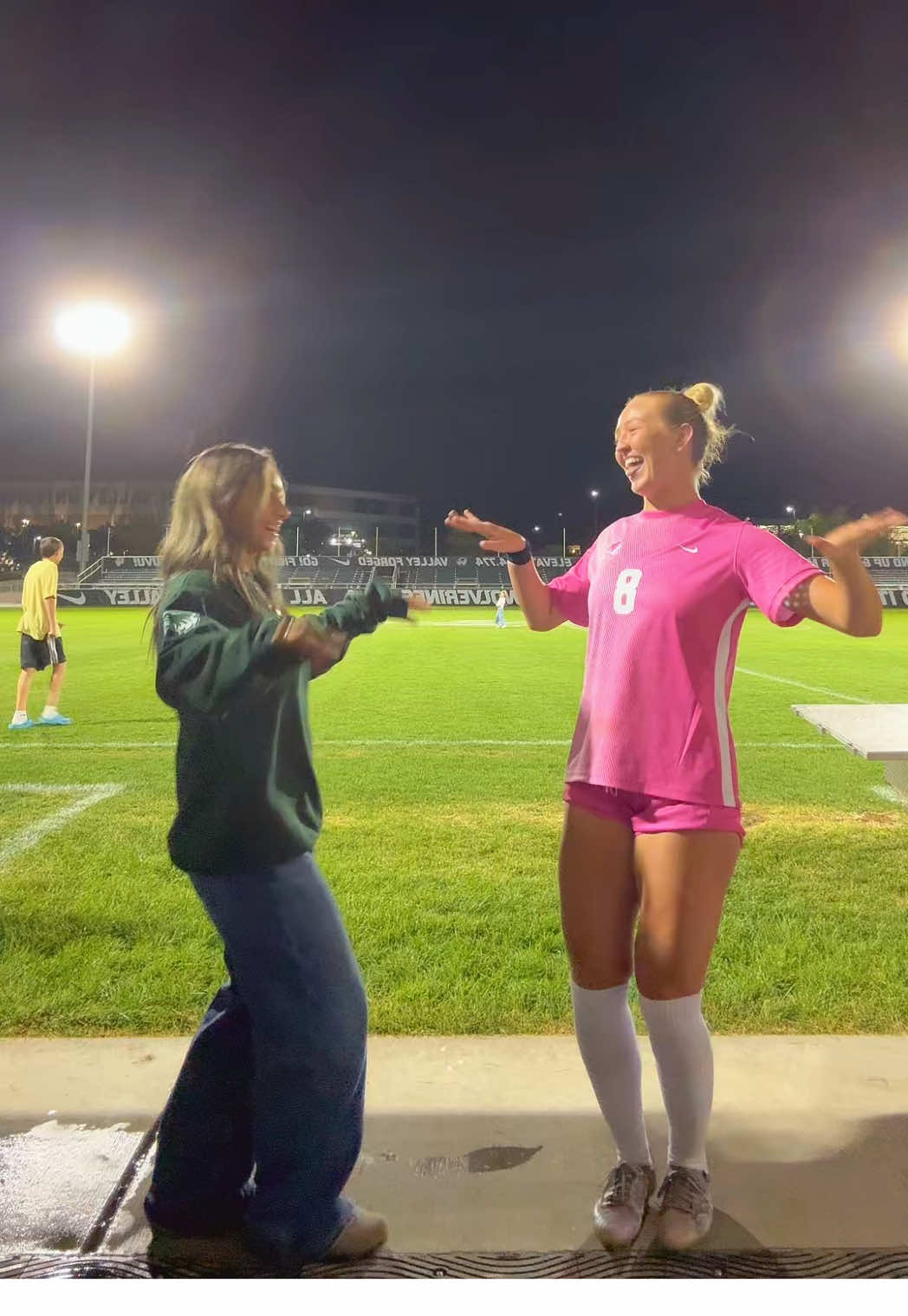 7-1 win tonight for the wolverines!! 💚🐺 @ruby #uvu #Soccer #win 