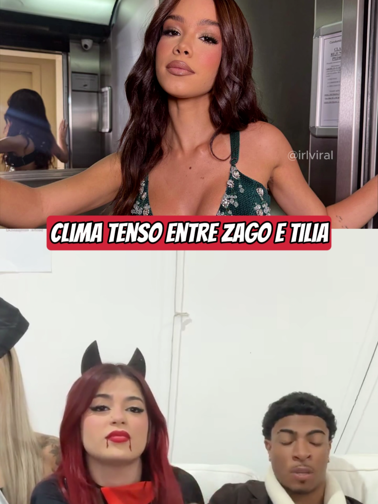 O clima está tenso entre Zago e Tilia #tiliaoficial #tilia #zago #fofoca #tiliaweekend