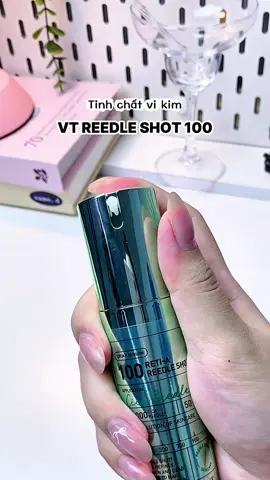 Tinh chất vi kim Reedle Shot 100 🫧✨🌱 #vtcosmetics #reedleshot100 #reedleshot #tinhchatvikim #skincare 