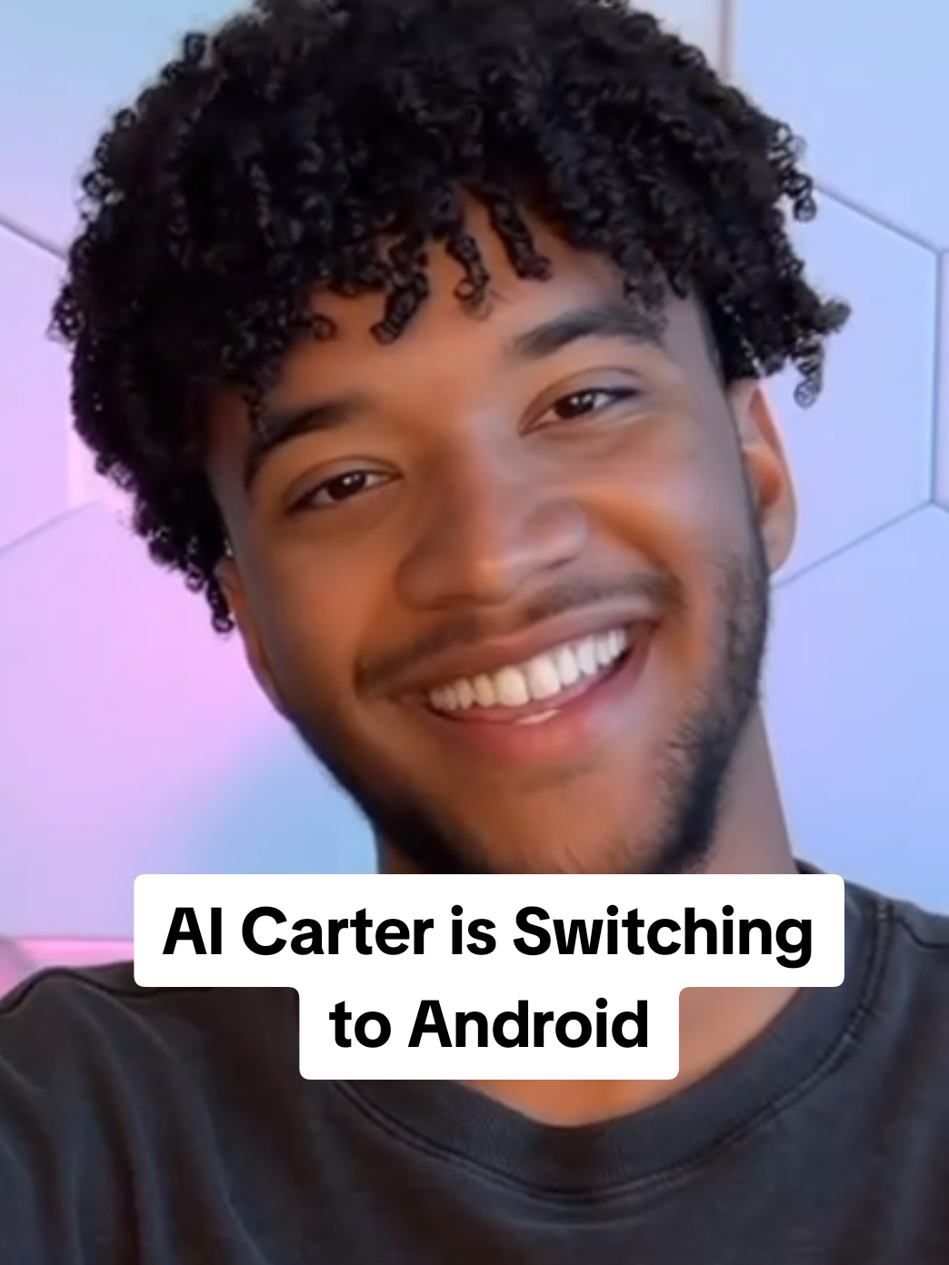 Bro @Carterpcs is switching to Android??? #Tech #android #imparkerburton #androidguy 