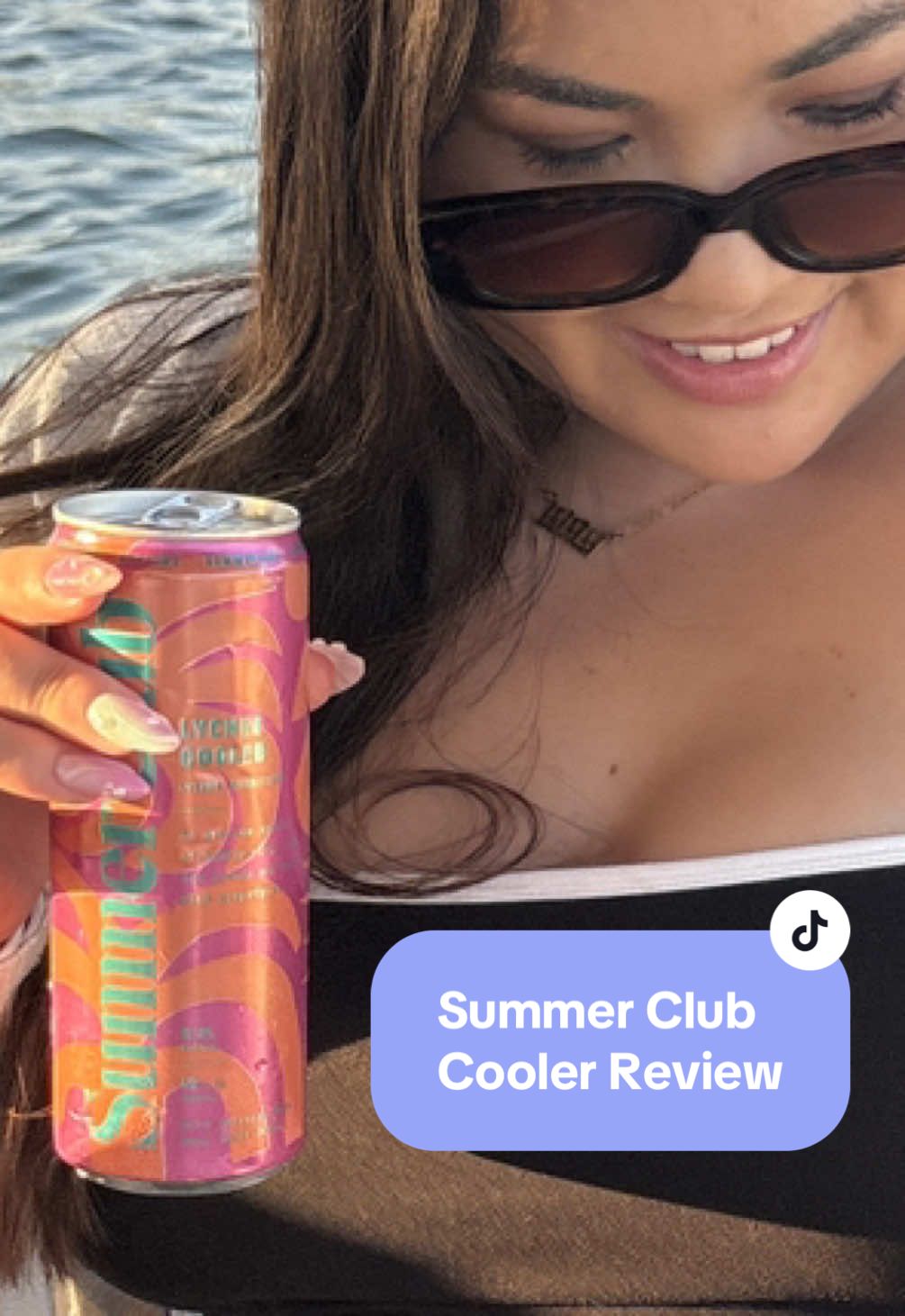 My review of the Summer Club Lychee Cooler from Trader Joe’s! 🩷✨ @Summer Club @Trader Joe's #summerclubcooler #seltzer #traderjoes #drinkreview #traderjoefinds 