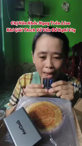 Chị Hân khóc ngay trên live #xuhuong #hannguyen 