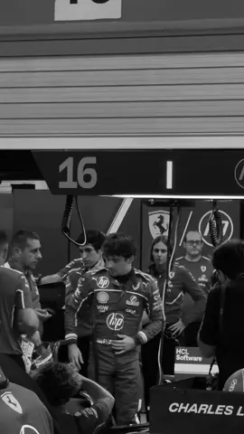 more charles content yeah? @Charles Leclerc @ferrari #charlesleclerc #f1 #f1singapore #singaporegp #pitlane 