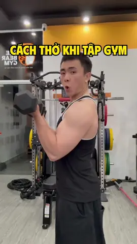 Cách hít thở đúng cho các Bài tập  #CoachThanhTung #beebeargym #privategym #motivation #LearnOnTikTok 