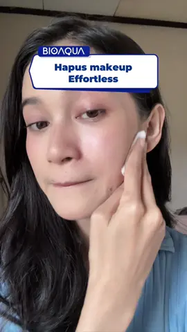 Makeupnya berjam-jam, hapusnya effortless banget!🤩✨ #BIOAQUA 