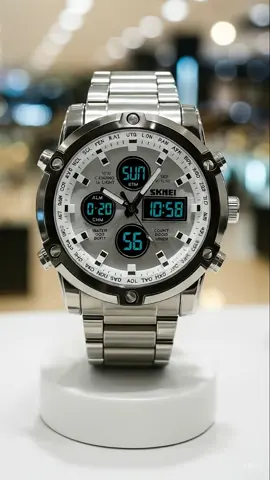 ⌚️ Jam Tangan Pria SKMEI 1389 – Digital Analog ✨ Perpaduan gaya sporty & elegan dalam satu desain! 🔹 Tali Stainless Steel Premium – kuat & tahan lama 🔹 Dual Time Display – Analog + Digital dalam 1 jam 🔹 Fitur Lengkap – Alarm, Stopwatch, Calendar, Backlight 🔹 Water Resistant 50M – aman dipakai sehari-hari & aktivitas outdoor 🔹 Mesin Presisi & Awet 👉 Pilihan tepat untuk kerja, olahraga, hingga hangout. Tampil stylish setiap saat! #JamTanganPria #SKMEI1389 #DigitalAnalogWatch #StainlessSteelWatch #WatchesTrend 
