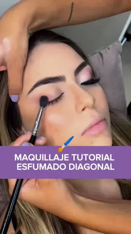 Maquillaje tutorial esfumado diagonal 👁️✨ #tutorialmakeup #makeup #maquillaje #maquillajetutorial #estadosunidos🇺🇸 