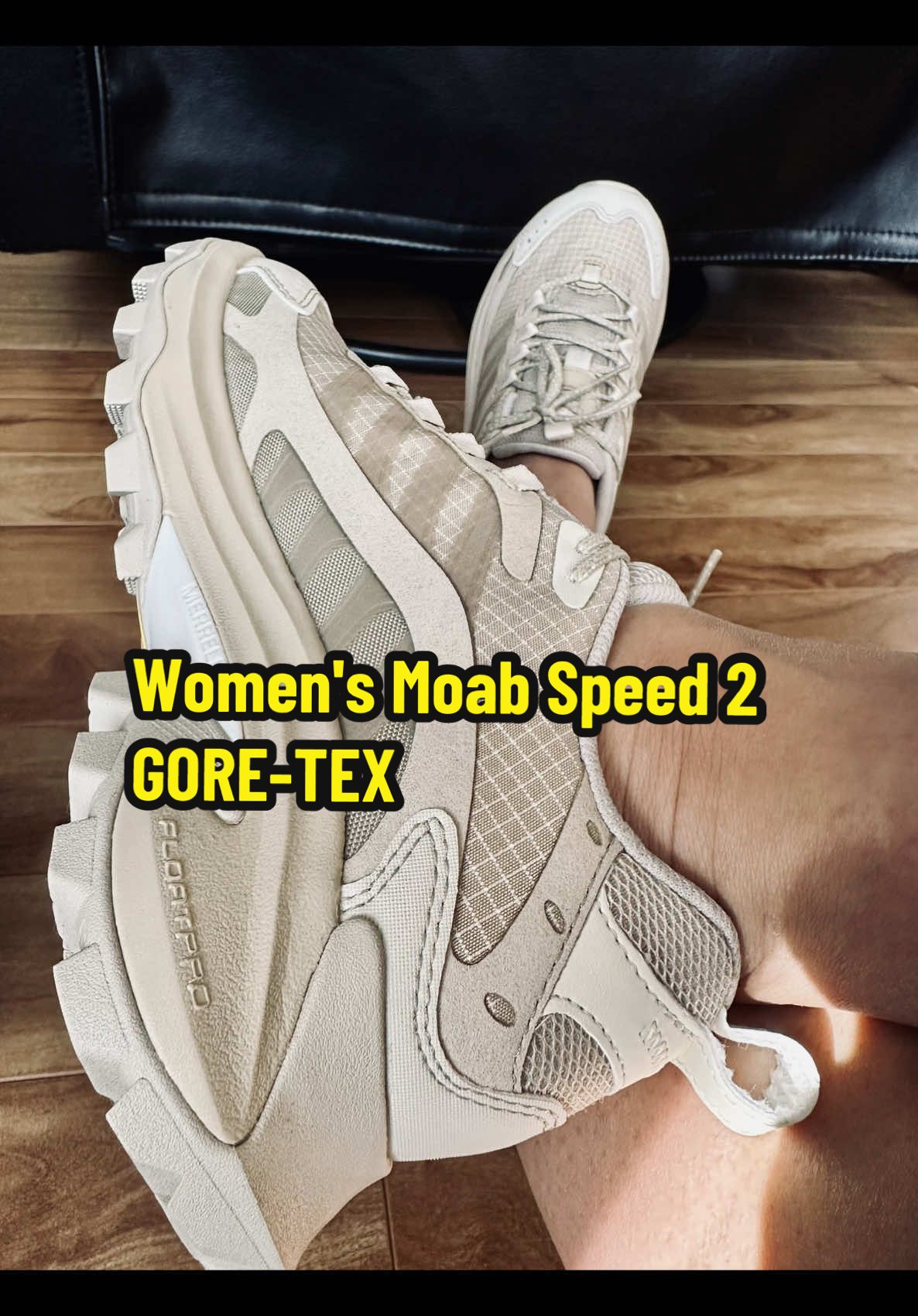 Women's Moab Speed 2 GORE-TEX in color KHAKI 😊 #Merrell #hikingshoes 