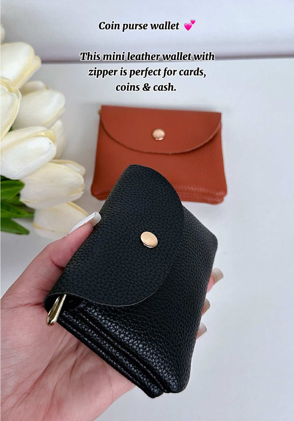 mukhang maliit pero spacious na coin purse wallet!💕#walletforwomen #wallet #coinpurse #coinpursewallet #minimalistwallet 