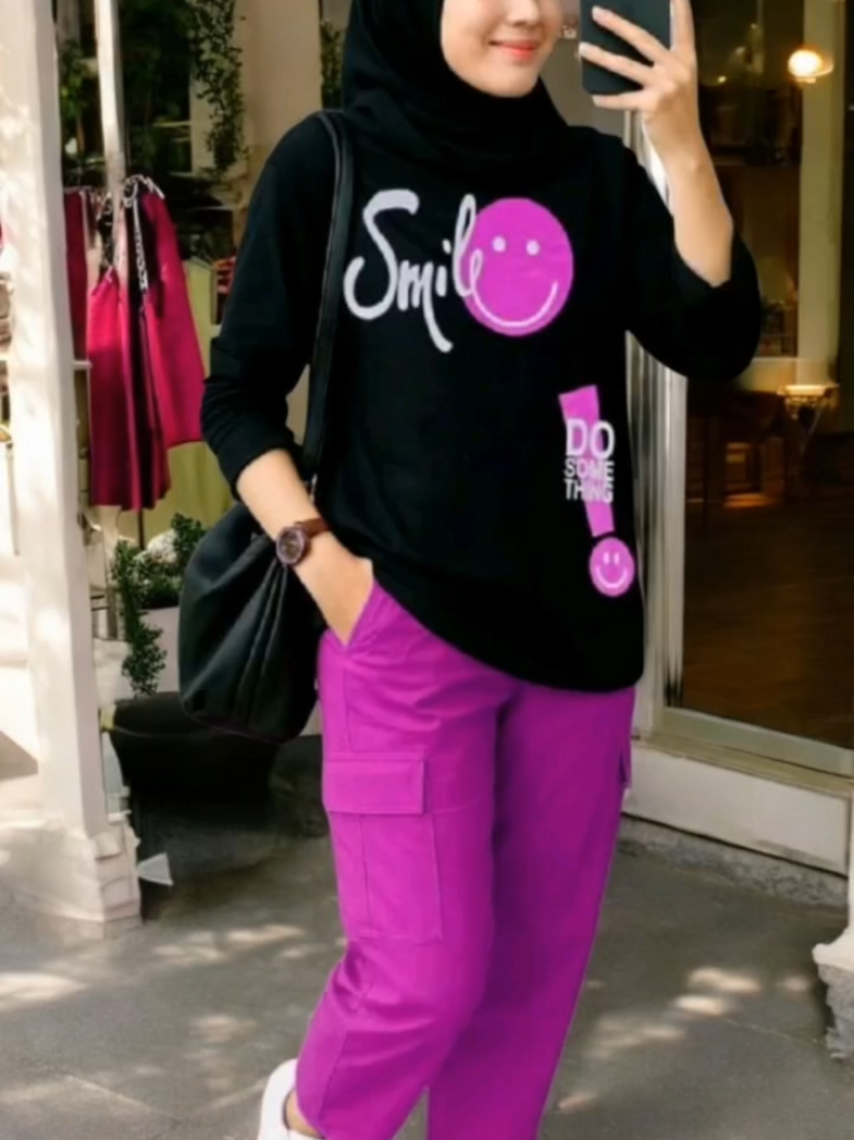 ONLNE SET CELANA MODEL KEKINIAN #setelanwanita #setelan #fypppppppppppppp 