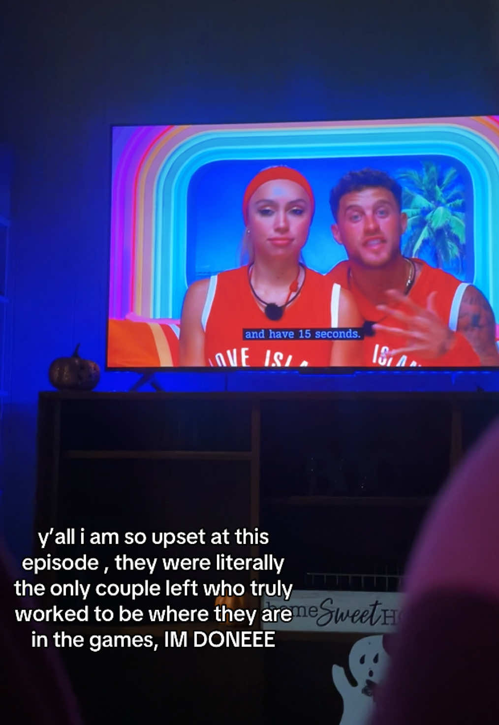 ugh im so mad i can’t get over this 😭 and FUCK the other islanders, they are all fake asf !!!!! stand on what y’all did to them ? weirdos fr #loveislandgames 