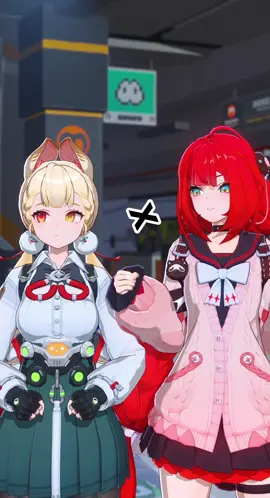 Alice x Yuzuha Night train trend🔥🔥🔥#alicezzz #yuzuhazzz #zenlesszonezero #zzzero #viral 