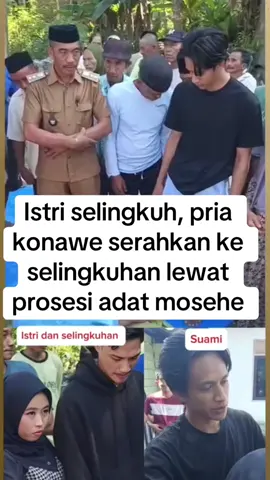 Proses adat Mosehe yg dilakukan sebelum suami menyerahkan istrinya ke kepada pria selingkuh4n #beritaviral #beritaterkini #perselingkuhan #selingkuh #suamihebat 