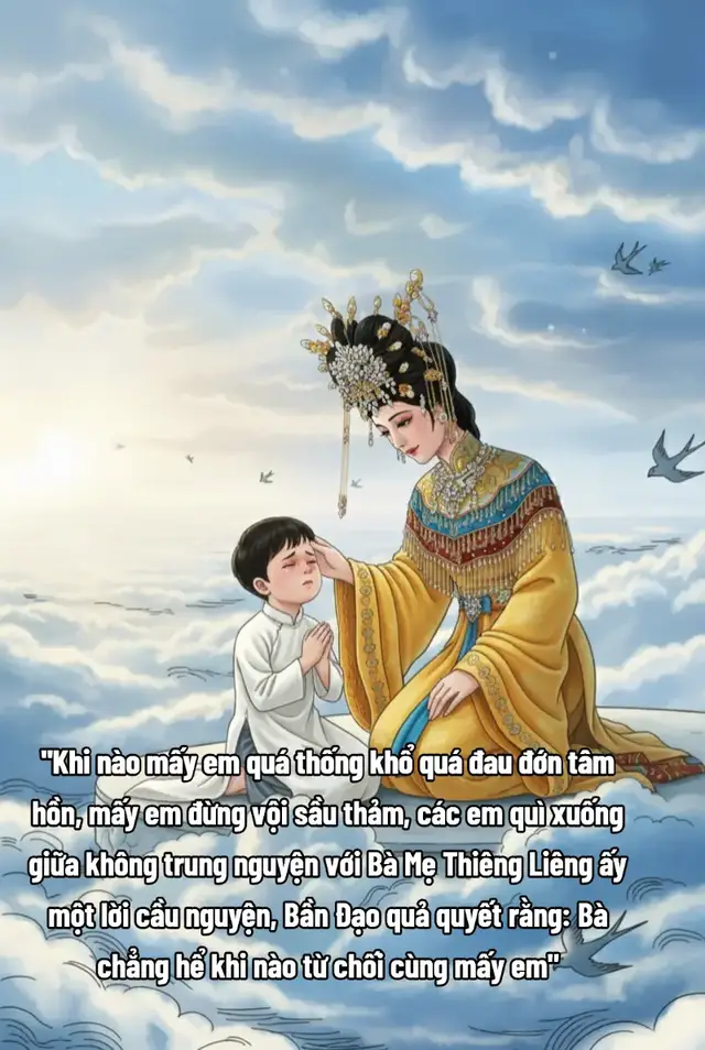 Trích lời Đức Hộ Pháp nói về bí pháp cầu nguyện Đức Phật Mẫu #daocaodai #caodai #caodaitayninh 