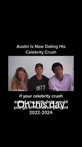 #onthisday Austin is now dating his celebrity crush #Auslie #AustinArmstrong #AllieSchnacky #ThatsSoAuslie 