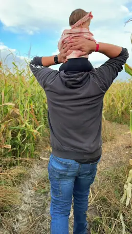 The first time we met we were just kids at a corn maze… 11 years later and we’re parents taking our 6 month old through her first corn maze. Life is wild, I couldn’t imagine doing it without you. 🫶🏻 #babiesoftiktok #family #momtok #fyp #fallvibes 