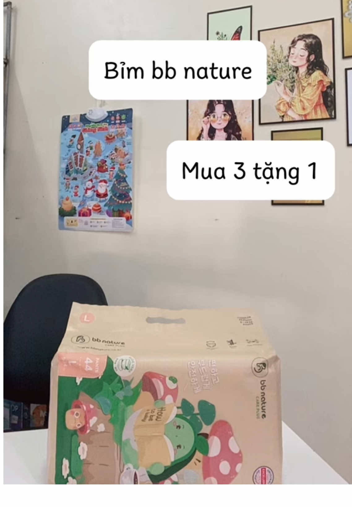 Bỉm bb nature 2b seo cực tốt #mecuakhoai16 #bimbbnature #bbnature #bimchobe #bimchobeyeu 