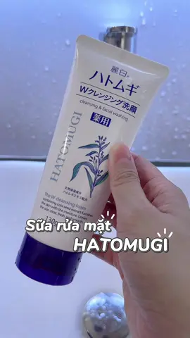 Sữa rửa mặt Hatomugi chiết xuất từ cây Ý Dĩ giúp dưỡng ẩm & làm đều màu da. Ai mê hàng Nhật thì tham khảo thử nha. @Diễm Quỳnh Cosmetic  #diemquynhcosmetics  #suaruamat  #hatomugi  #hangnoidianhat 