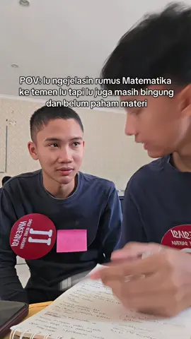 berusaha menjelaskan dengan bahasa seadanya #matematika #temen #sekolah 