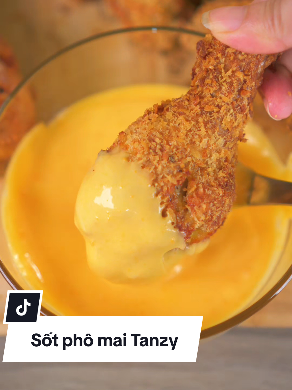 Sốt phô mai sệt Tanzy #phomai #phomaihoangkim #sotphomai #phomaitanchay #phomaihunkhoi 