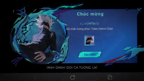 #CapCut Bạn đã dùng bao nhiêu qh để có được thầy #gojo #xuhuong #lienquanmobile #gaming 
