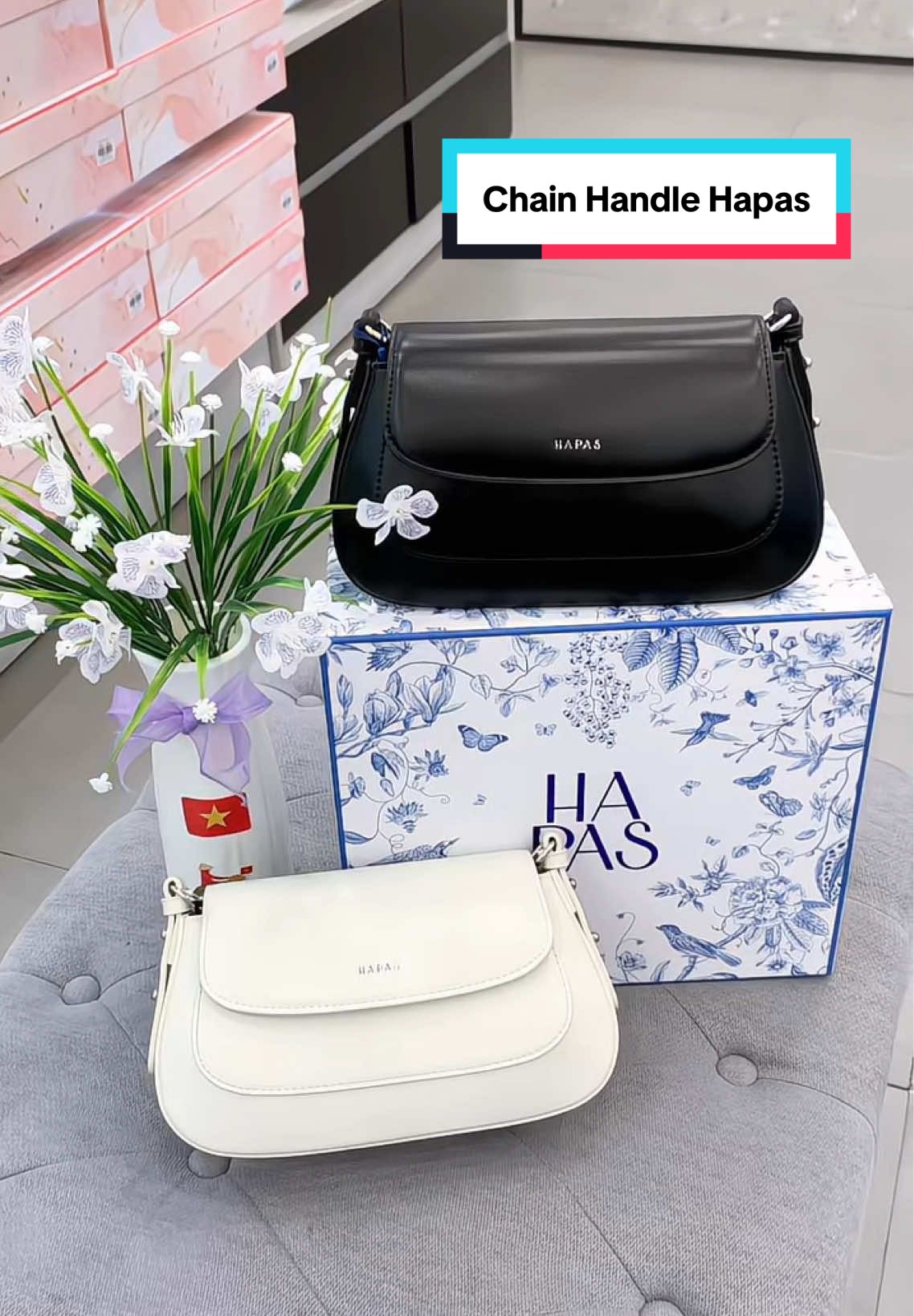 Phải nói mẫu này từ năm ngoái đến năm nay chị em vẫn săn đón rất nhiều👜🥰#HAPAS #quatang2010 #yeutudieunhonhat #xuhuongtiktok 