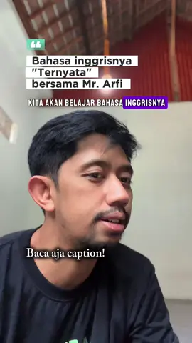 1. Katanya dia pemalu, ternyata dia sangat ramah.    ➡️ They said he was shy, but it turns out he is very friendly. 2. Aku pikir tugasnya mudah, ternyata sangat sulit.    ➡️ I thought the task was easy, but actually it was very difficult. 3. Mereka bilang toko itu tutup, ternyata masih buka.    ➡️ They said the store was closed, but in fact it was still open. 4. Aku tidak berharap banyak dari film itu, ternyata filmnya luar biasa.    ➡️ I didn’t expect much from the movie, but surprisingly it was amazing. 5. Dia tampak marah, ternyata dia hanya lelah.    ➡️ He looked angry, but it turns out he was just tired. . . #MrArfi #BelajarBahasaInggris #GrammarForSpeaking #EnglishChallenge #LatihanEnglish 