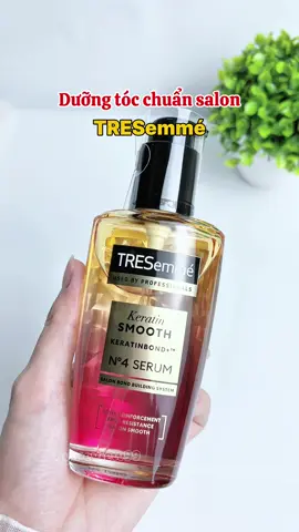Dưỡng tóc vào nếp chuẩn salon 💕 #review #xuhuong #affiliate #viral #lamdep #duongtoc #serumduongtoctresemme #tresemme 