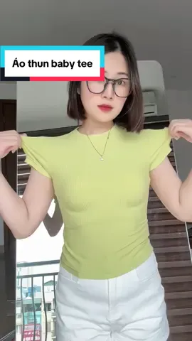 Áo thun nữ Kaylin form babytee chất thun tăm dày dặn #xh #aothun #thoitrangnu #aobabytee #thaohi102 