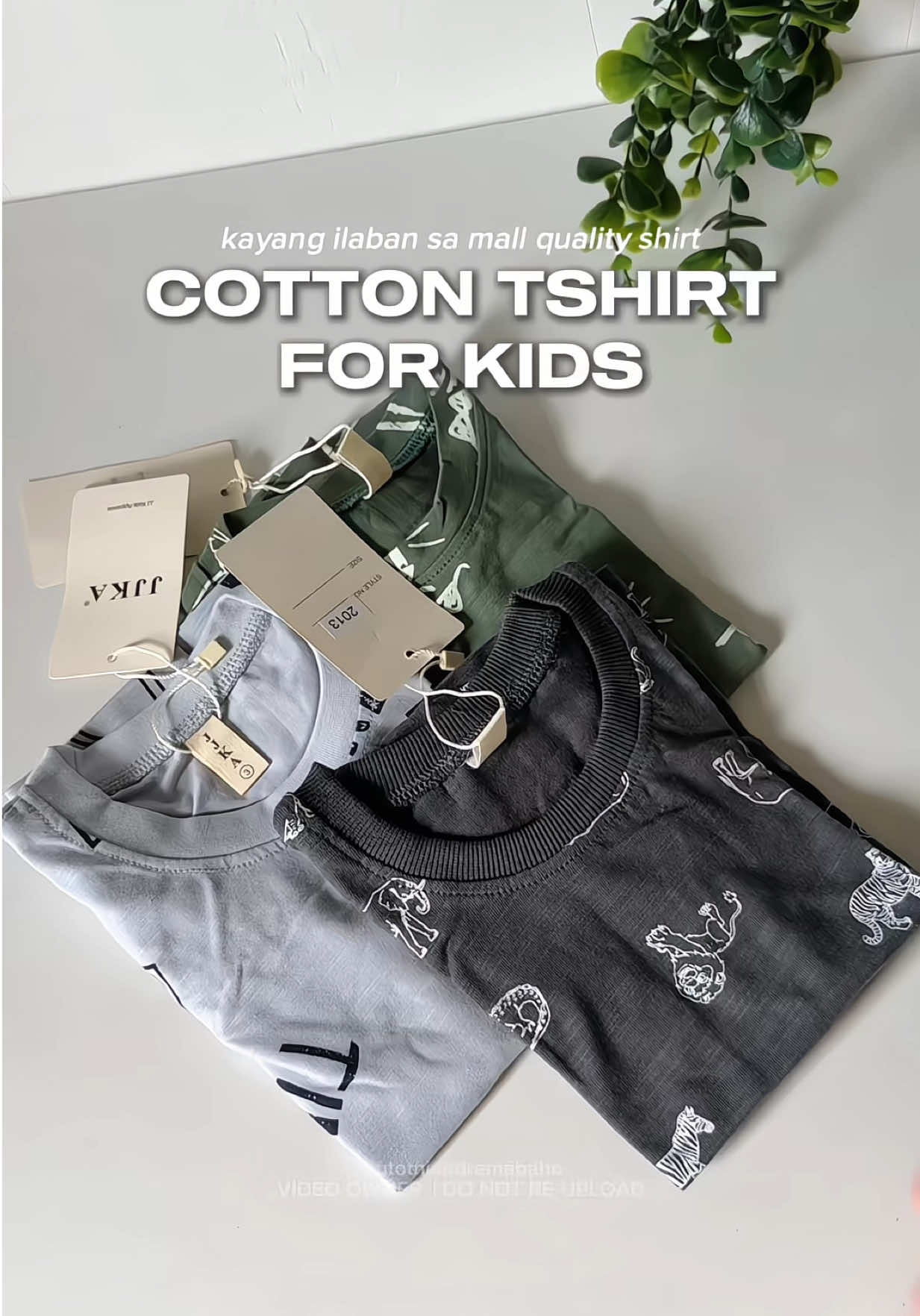 Mall quality shirts for kids! Premium quality cotton and ang presko nya suotin #tshirt #tshirtforkids #kidstshirt #kidswear #kidsfashion 