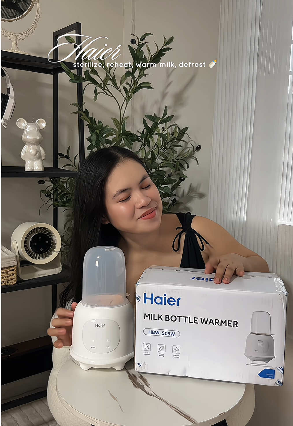 multifunctional milk bottle warmer from @Haier Philippines  #milkwarmer #babymusthaves #bottlewarmer #haier #haierbottlewarmer 