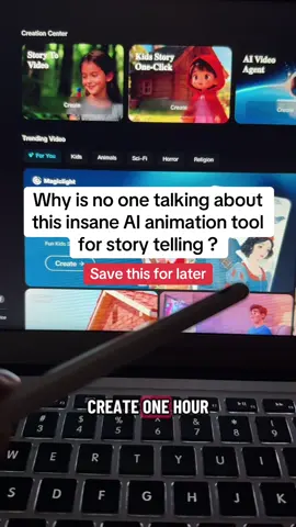 This AI tool is perfect for long AI generated story’s click the 🔗 in my bio to watch the full video tutorial #ai #aitools #kidsanimation #aivideo #aicontent 