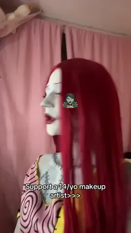 I’m sooo excited for Halloween!!🎃 #makeupartist #scaryclementine #halloweencostume #halloween #viral 