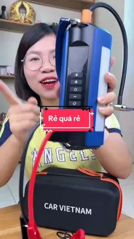 Bộ bơm kích bình Car Vietnam cho ô tô xe máy thế hệ mới 4 trong 1 xịn xò tiện lợi, có thể kích bình ắc quy, bơm lốp ô tô, có cả đèn chiếu sáng và sạc điện thoại #hangxinhtuoi #carvietnam 