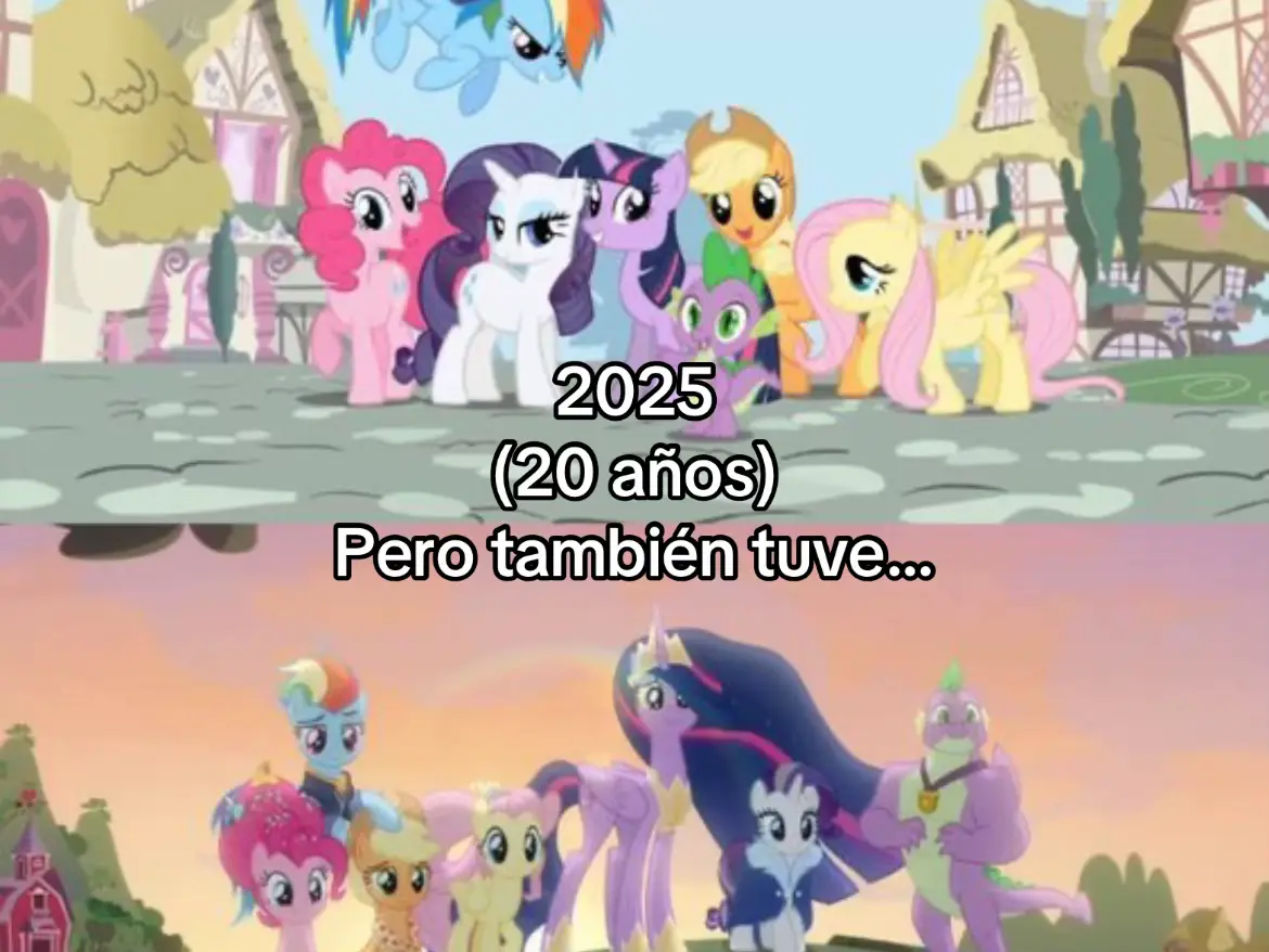 Realmente no puedo creer lo rápido que pasa el tiempo, realmente quisiera volver al pasado y ver nuevamente el niño que fui, está caricatura fue mi favorita de niño, siempre será una parte especial para mí . #mylittlepony #equestriagirls #fyp 
