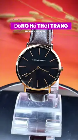 Đồng hồ Nam Siêu Mỏng Hannah Martin 3MM #donghonam #donghodeotaynam #donghothoitrang #donghosieumong #donghodayda 