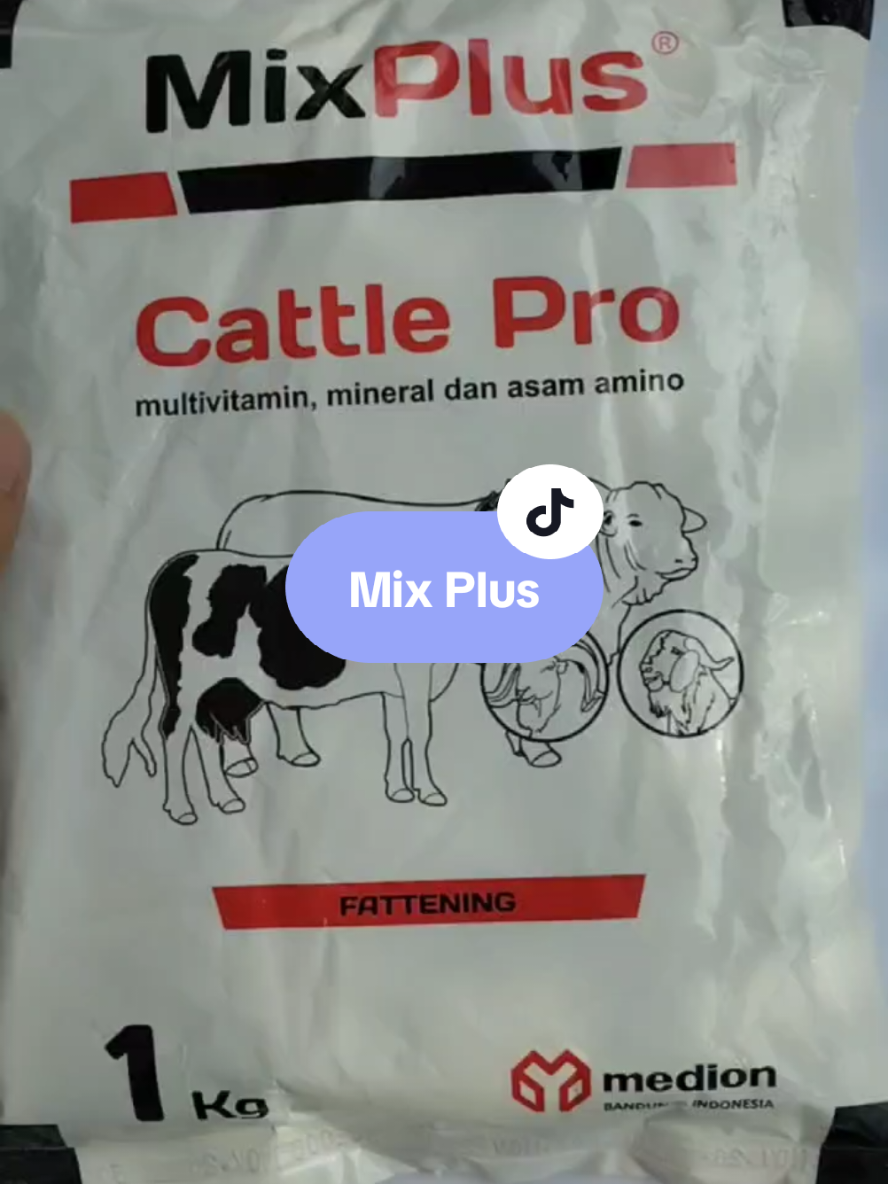 Mix Plus Premix Pakan Ternak Sapi #fyp#fypage#peternakan#domba#sapi