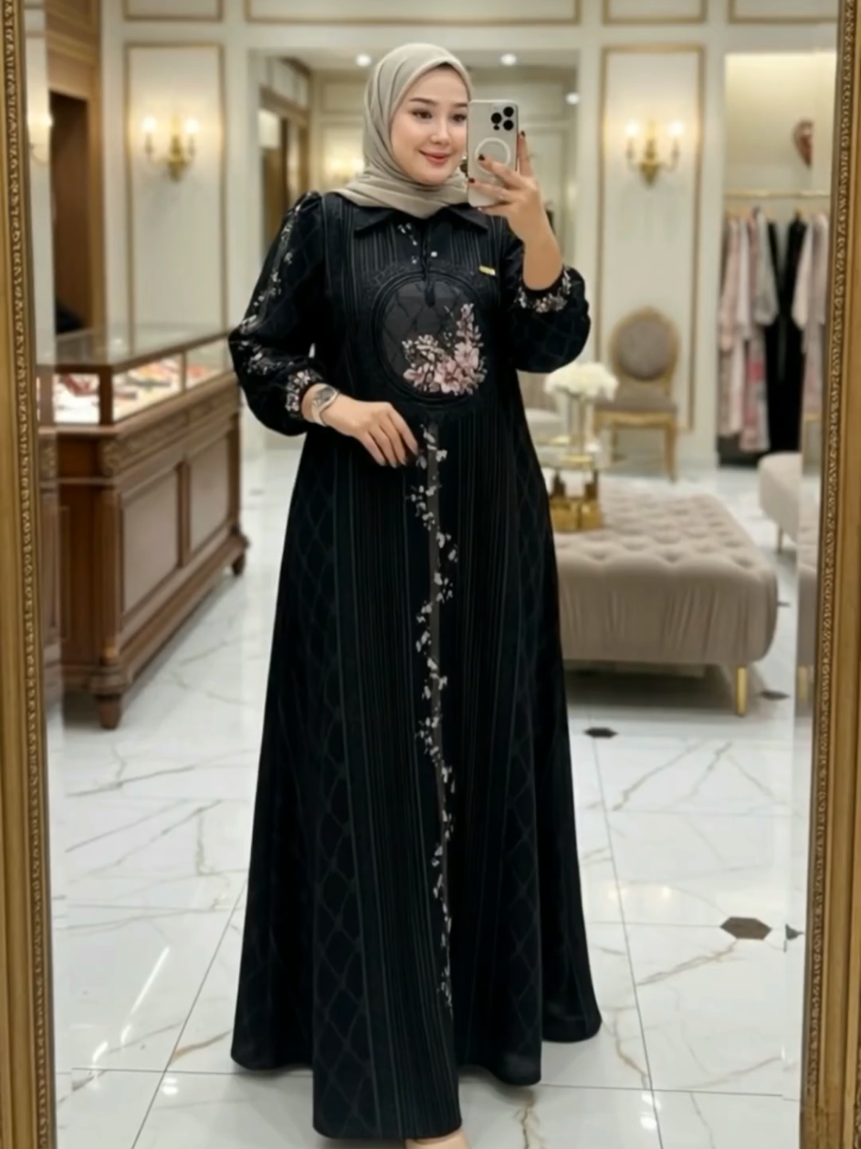 FORTUNA DRESS CASABLANCA PRINTING EXLUSIVE TERBARU SPESIAL SERIES #dressmewah #dresscantik #gamisterbaru #gamispremium #gamismewah 