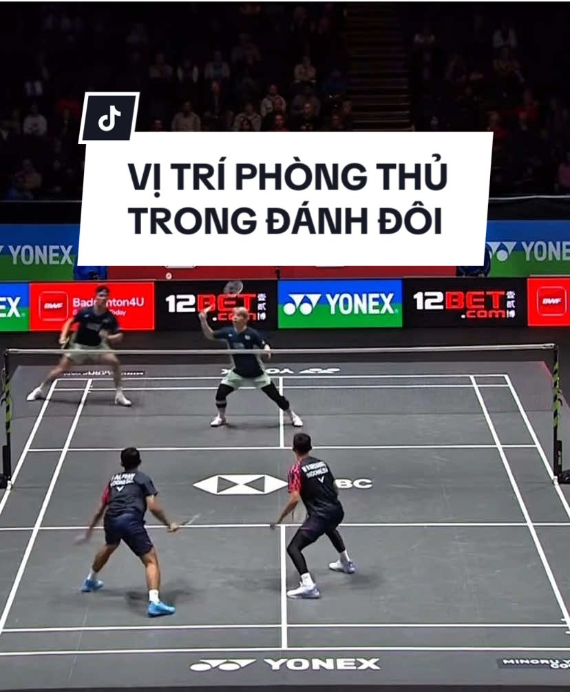 Cùng xem 1 pha cầu đôi nam tại All England 2025 và quan sát cách các VĐV top đầu thế giới phòng thủ nhé mọi người 🥰🥰🥰 #badminton #badmintonlovers #caulong #caulongvietnam #hoccaulong 